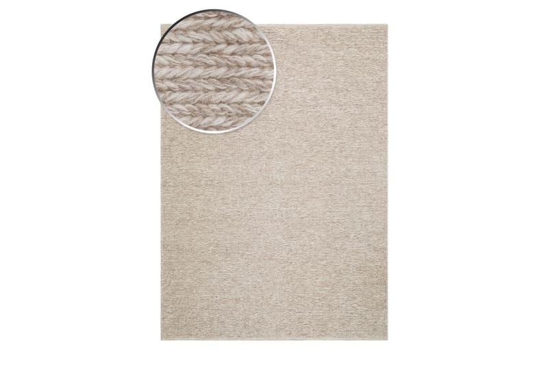 Dalarö Ullmatta 240x340 cm - Beige - Textil & mattor - Matta - Modern matta - Ullmatta