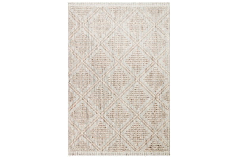 Gångmatta Norihiko 80x150 cm Rektangulär - Grå/Beige - Textil & mattor - Matta - Modern matta - Friezematta