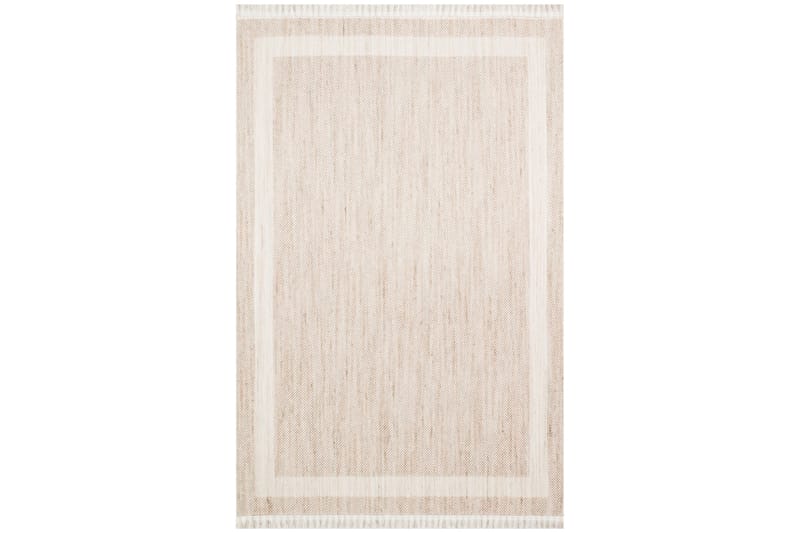 Gångmatta Curby 80x300 Rektangulär - Beige - Textil & mattor - Matta - Modern matta - Friezematta