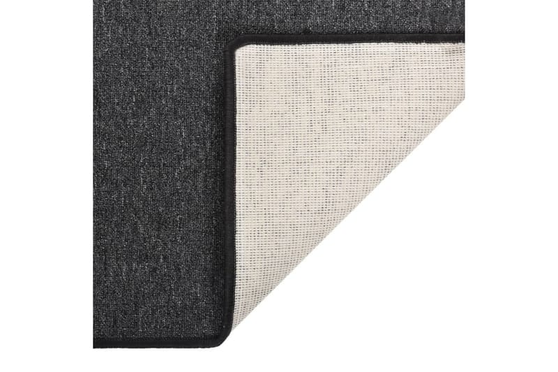 Gångmatta antracit 80x400 cm - Grå - Stor matta - Mönstrad matta - Gångmatta - Små mattor