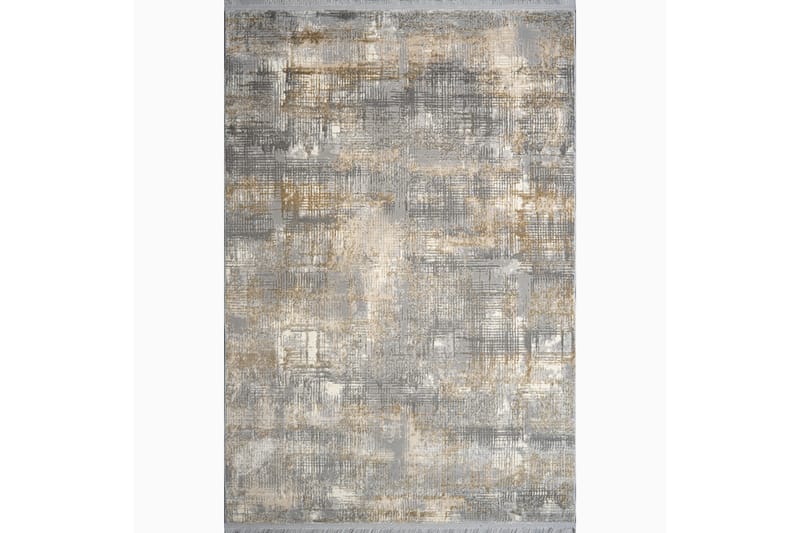 Gångmatta Naveena 100x500 cm Rektangulär - Grå/Beige/Creme - Textil & mattor - Matta - Modern matta - Gångmatta