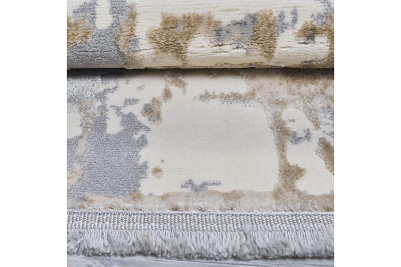 Gångmatta Naveena 100x500 cm Rektangulär - Grå/Beige/Creme - Textil & mattor - Matta - Modern matta - Gångmatta