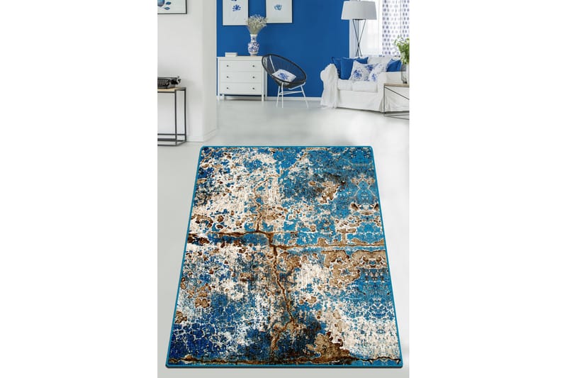 Gångmatta Nirutma 150x300 cm Rektangulär - Flerfärgad - Textil & mattor - Matta - Modern matta - Gångmatta