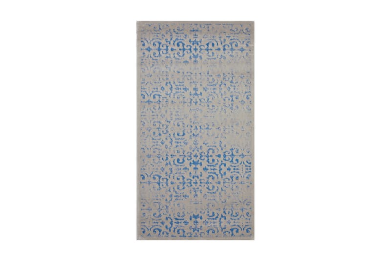 Matta Diamond Beige/Blå 80x150 - Pierre Cardin - Små mattor - Stor matta - Mönstrad matta - Gångmatta