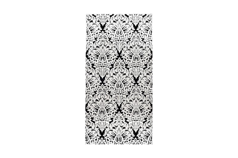 Matta Pierre Cardin Diamond 80x150 - Svart|Vit - Små mattor - Stor matta - Mönstrad matta - Gångmatta