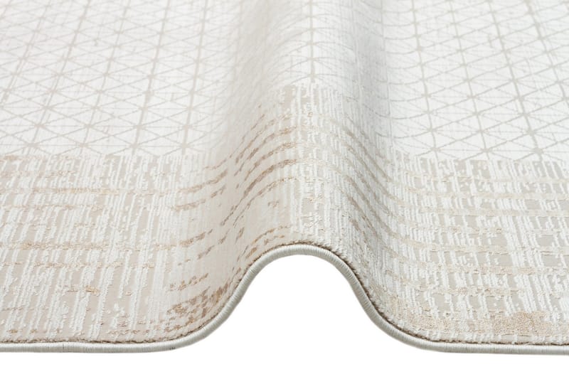 Gångmatta Mhl 100x300 Rektangulär - Creme/Guld - Textil & mattor - Matta - Modern matta - Gångmatta