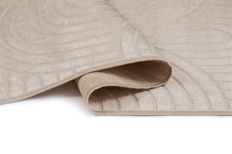 Granada Viskosmatta 240x340 cm - Sand - Textil & mattor - Matta - Modern matta - Viskosmatta & konstsilkesmatta