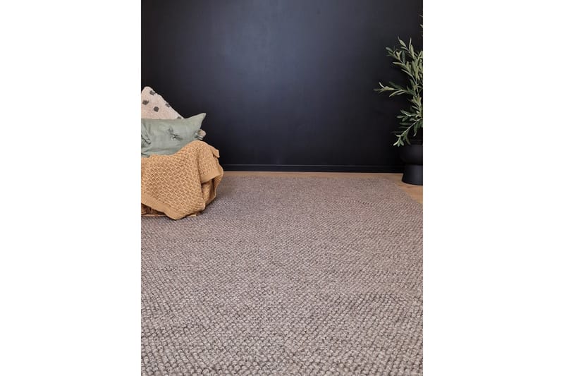 Idre Ullmatta 140x200 cm Rektangulär - Taupe - Textil & mattor - Matta - Modern matta - Ullmatta