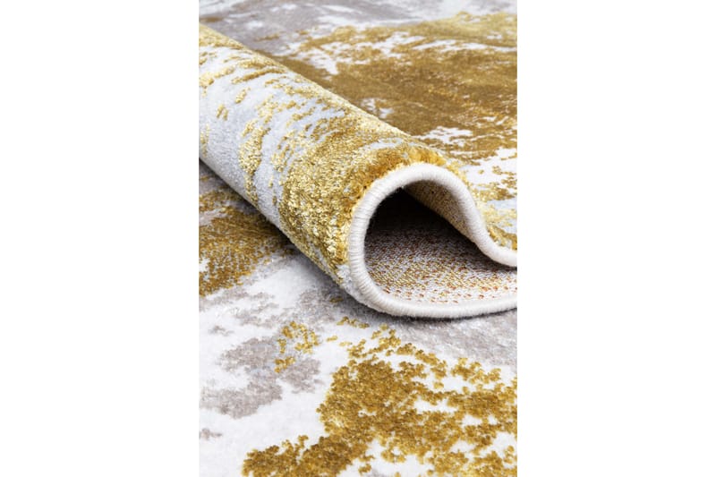 Joy Wiltonmatta 160x230 cm - Guld - Textil & mattor - Matta - Modern matta - Friezematta