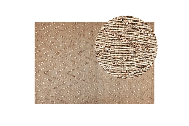 Jutematta Daday 140x200 cm - Beige - Textil & mattor - Matta - Modern matta - Jutematta & hampamatta