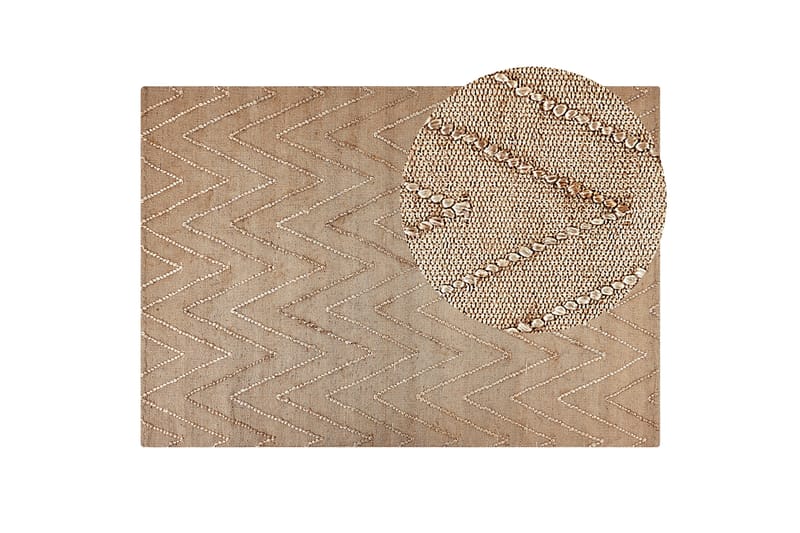 Jutematta Daday 160x230 cm - Beige - Textil & mattor - Matta - Modern matta - Jutematta & hampamatta