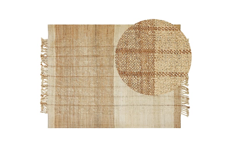 Jutematta Karkin 160x230 cm - Beige - Textil & mattor - Matta - Modern matta - Jutematta & hampamatta