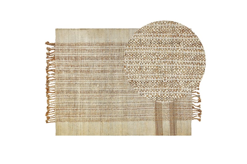 Jutematta Ortaoba 140x200 cm - Beige - Textil & mattor - Matta - Modern matta - Jutematta & hampamatta