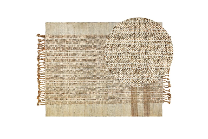 Jutematta Ortaoba 160x230 cm - Beige - Textil & mattor - Matta - Modern matta - Jutematta & hampamatta