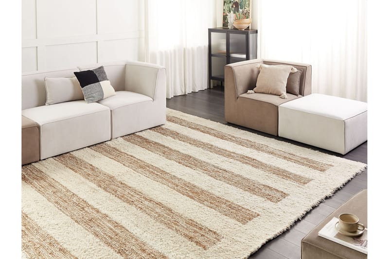 Jutematta Ziarat 300x400 cm - Beige - Textil & mattor - Matta - Modern matta - Jutematta & hampamatta