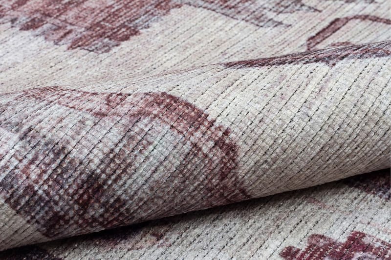 Kashan Wiltonmatta 80x200 cm Oval - Marsala - Textil & mattor - Matta - Modern matta - Friezematta