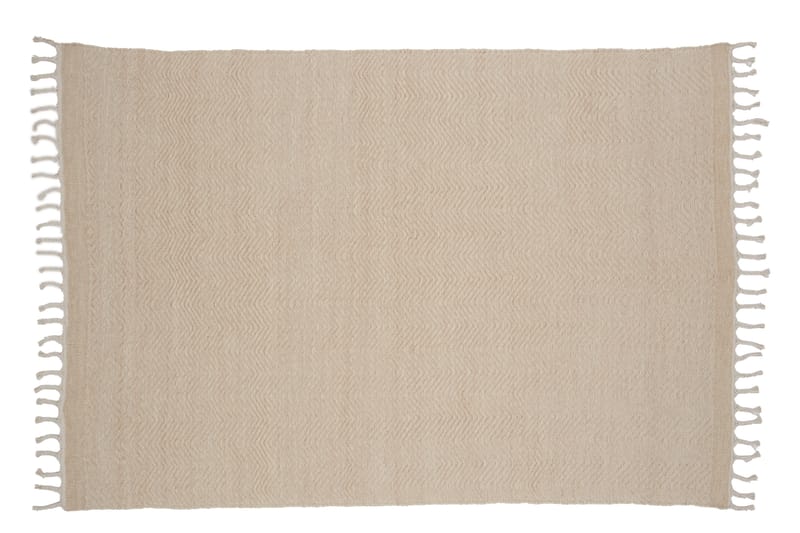 Loke Ullmatta 160x230 cm Rektangulär - Beige - Textil & mattor - Matta - Modern matta - Ullmatta