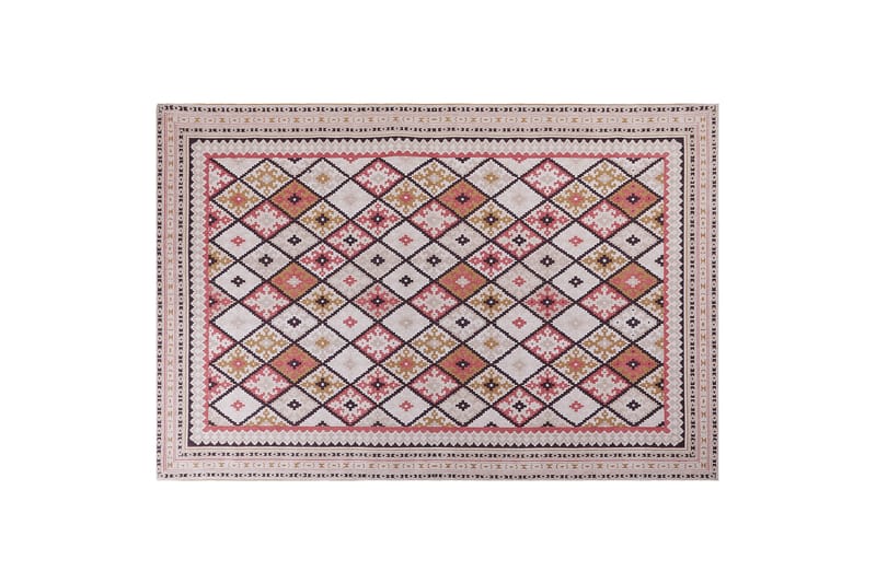 Ryamatta Anadag 200x300 cm - Beige - Små mattor - Mönstrad matta - Ryamatta - Stor matta