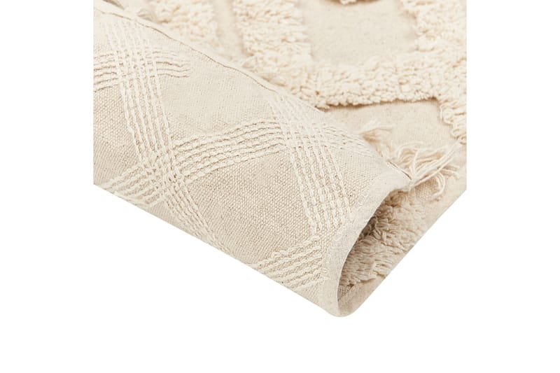 Ryamatta Ardahan 160x230 cm - Beige - Textil & mattor - Matta - Modern matta - Bomullsmatta