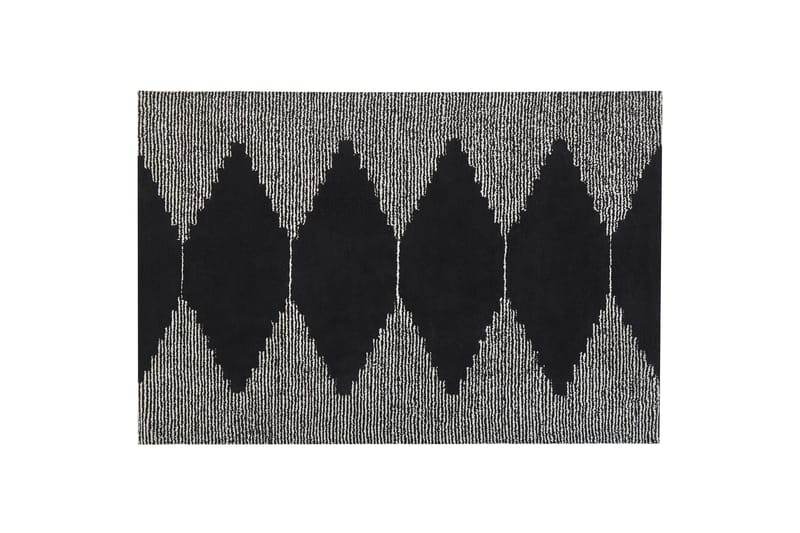 Ryamatta Bathinda 140x200 cm - Svart/Vit - Textil & mattor - Matta - Modern matta - Ryamatta