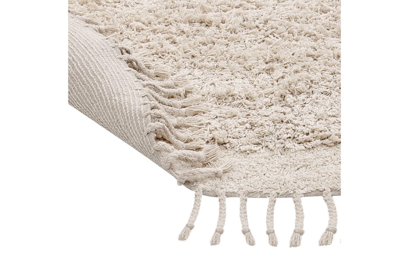 Ryamatta Bitlis 140 cm Rund - Beige - Ryamatta