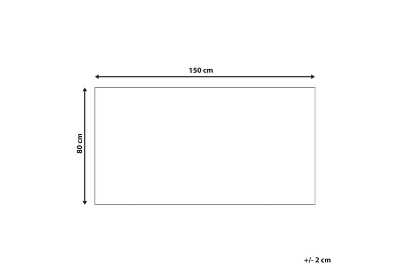 Ryamatta Calti 80x150 cm - Blå - Ryamatta