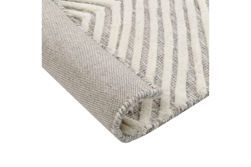 Ryamatta Goksun 80x150 cm - Svart/Vit - Textil & mattor - Matta - Modern matta - Ryamatta