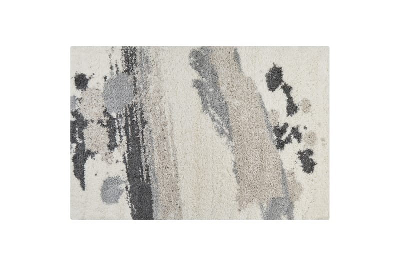 Ryamatta Goris 200x300 cm - Svart/Vit - Små mattor - Mönstrad matta - Ryamatta - Stor matta