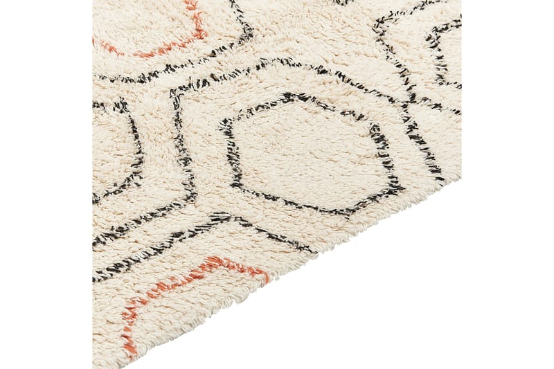 Ryamatta Hajipur 140x200 cm - Beige - Textil & mattor - Matta - Modern matta - Ryamatta