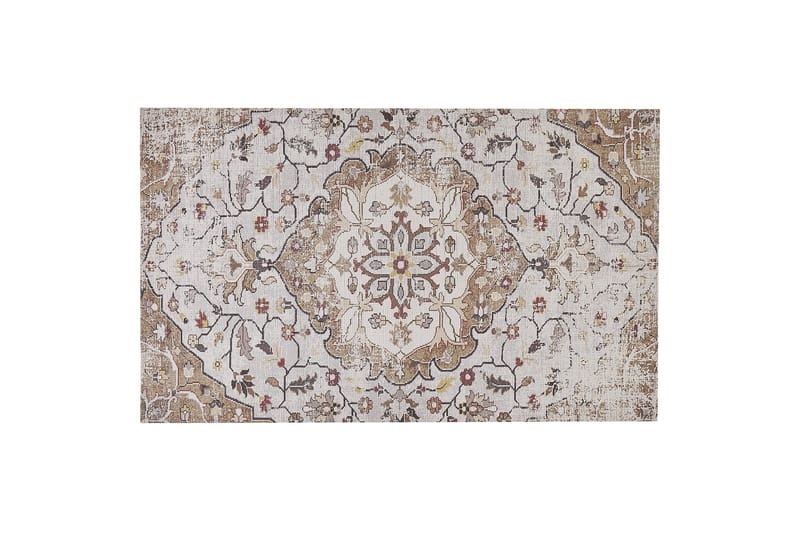 Ryamatta Kattakkada 140x200 cm - Beige - Textil & mattor - Matta - Modern matta - Ryamatta