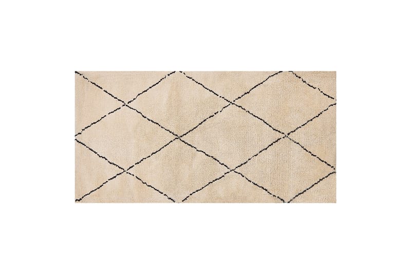 Ryamatta Kayran 80x150 cm - Beige - Textil & mattor - Matta - Modern matta - Ryamatta