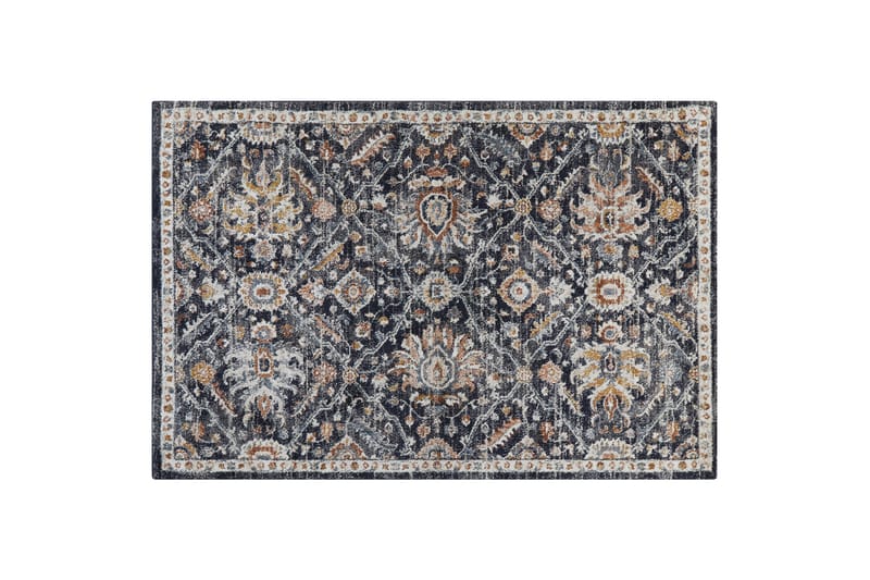 Ryamatta Malishka 200x300 cm - Blå - Små mattor - Mönstrad matta - Ryamatta - Stor matta
