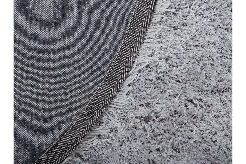 Matta Winterhay Rund 140 cm - Ljusgrå - Textil & mattor - Matta - Modern matta - Ryamatta