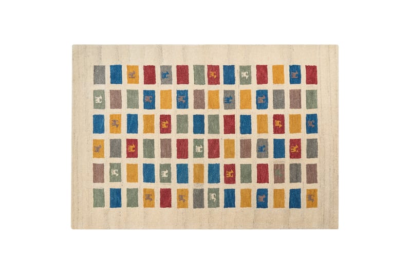 Ryamatta Muratli 160x230 cm - Beige - Små mattor - Mönstrad matta - Ryamatta - Stor matta