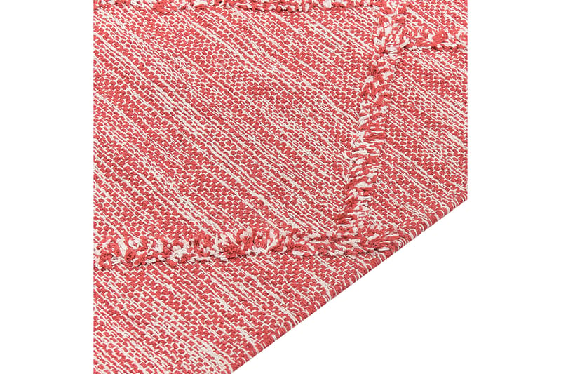 Ryamatta Nigde 140x200 cm - Röd - Textil & mattor - Matta - Modern matta - Ryamatta