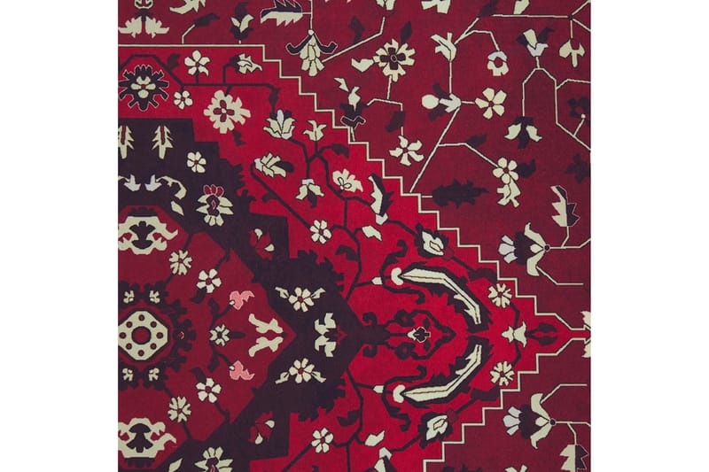 Ryamatta Vadkadam 70x200 cm - Röd - Textil & mattor - Matta - Modern matta - Ryamatta