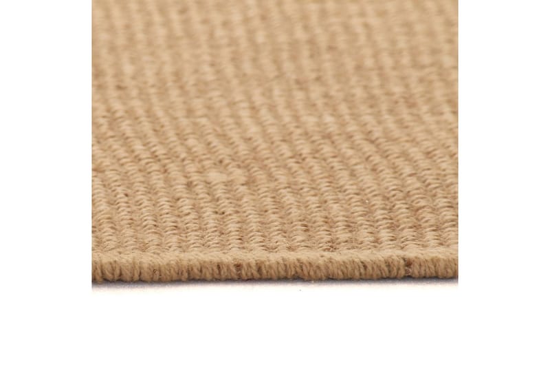 Jutematta med latexundersida 140x200 cm naturlig - Beige - Textil & mattor - Matta - Modern matta - Sisalmatta