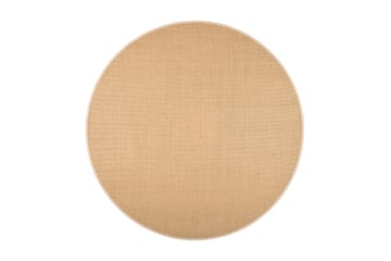 Matta Sisal Rund 200 cm Beige/Grå