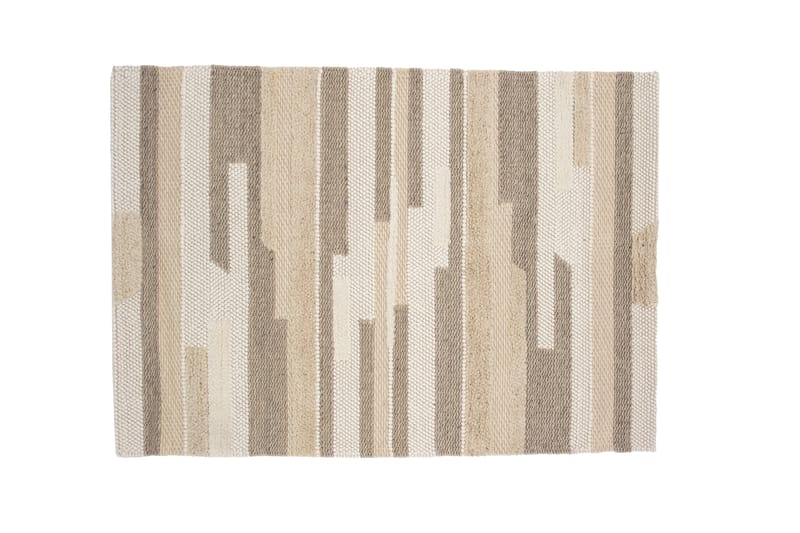 Sixten Ullmatta 160x230 cm Rektangulär - Beige - Textil & mattor - Matta - Modern matta - Ullmatta