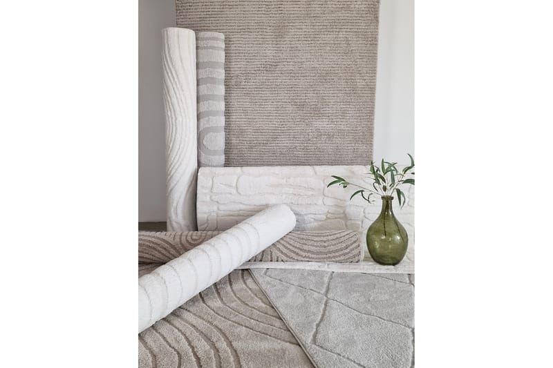 Softy Wiltonmatta 140x200 cm - Creme - Textil & mattor - Matta - Modern matta - Friezematta