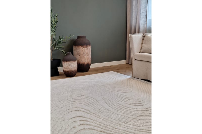 Softy Wiltonmatta 200x290 cm - Creme - Textil & mattor - Matta - Modern matta - Friezematta