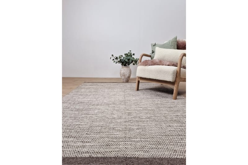 Torsby Ullmatta 140x200 cm Rektangulär - Taupe - Textil & mattor - Matta - Modern matta - Ullmatta