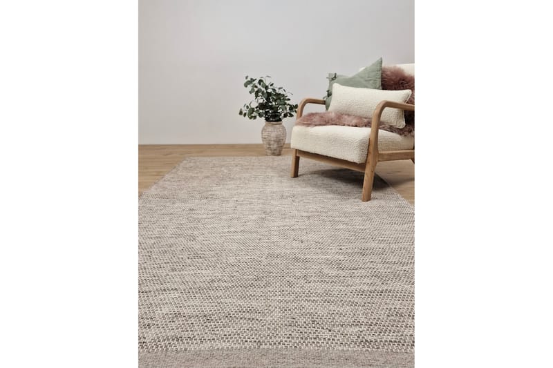 Torsby Ullmatta 160x230 cm Rektangulär - Beige - Textil & mattor - Matta - Modern matta - Ullmatta