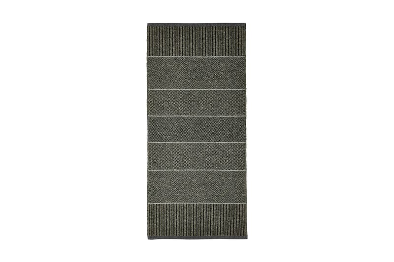 Matta Mix Alice 170x200 cm PVC/Bomull/Polyester Oliv - Horredsmattan - Små mattor - Stor matta - Trasmatta