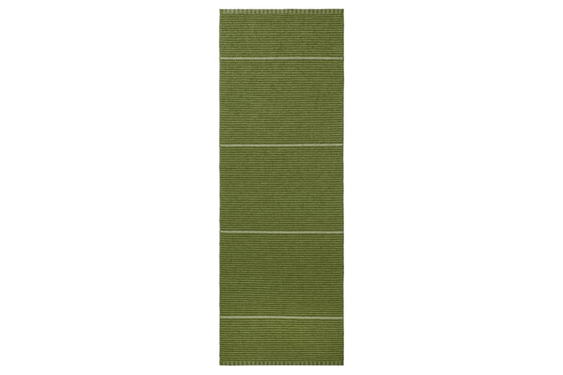 Trasmatta Cleo 70x300 cm Olivgrön - Horredsmattan - Små mattor - Stor matta - Trasmatta