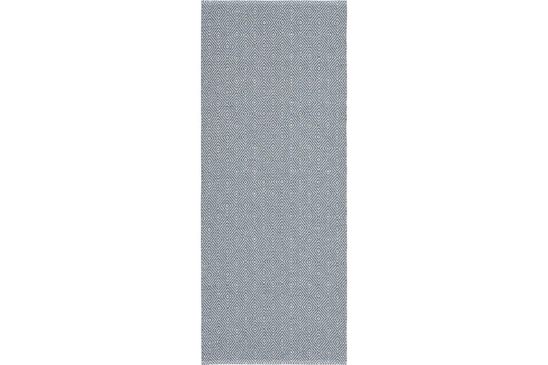Trasmatta Sweet 80x150 cm Blå - Horredsmattan - Små mattor - Stor matta - Trasmatta