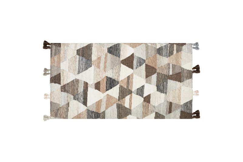 Ullmatta Argavand 80x150 cm - Beige - Textil & mattor - Matta - Modern matta - Ullmatta