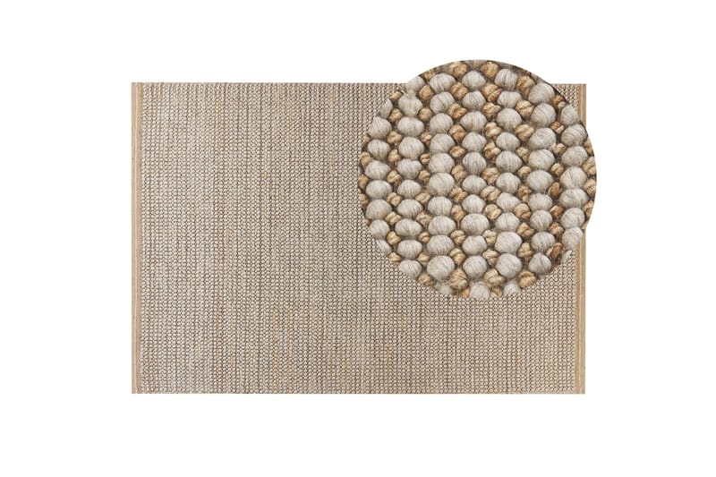 Ullmatta Banoo 140x200 cm - Beige - Ullmatta