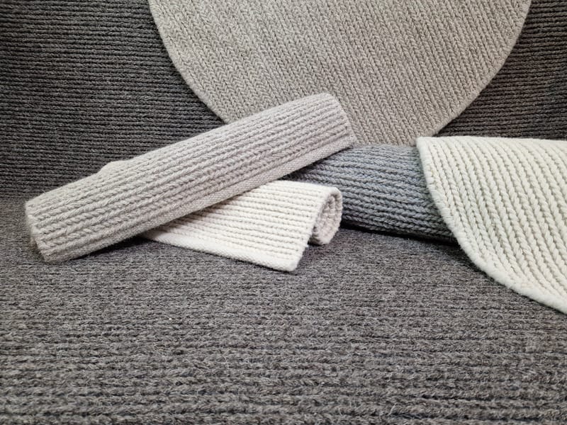 Dalarö Ullmatta 300 cm Rund - Taupe - Textil & mattor - Matta - Modern matta - Ullmatta