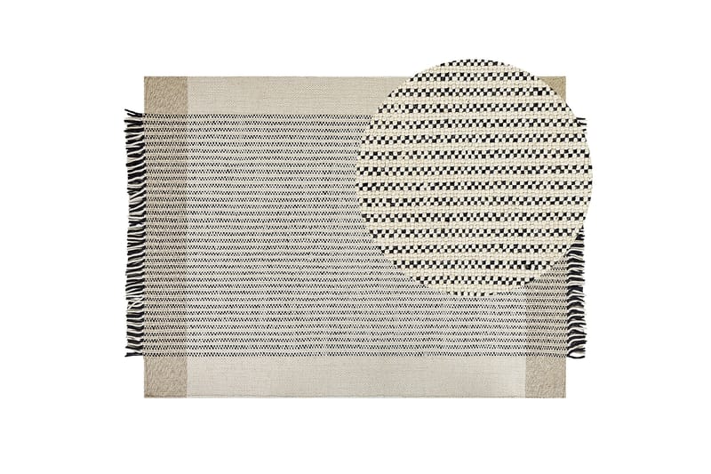 Ullmatta Divarli 160x230 cm - Beige - Ullmatta